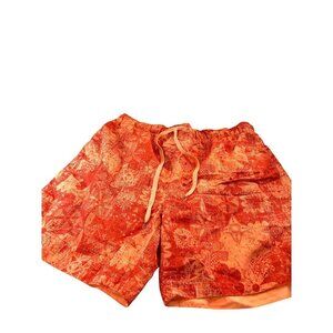 Jimmy Buffett Its 5 O'Clock Somewhere Mens Swim/Board Shorts Orange Draw String